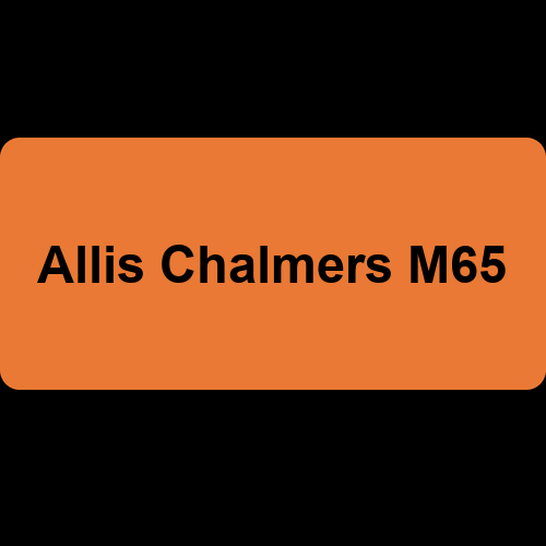 Allis Chalmers M65